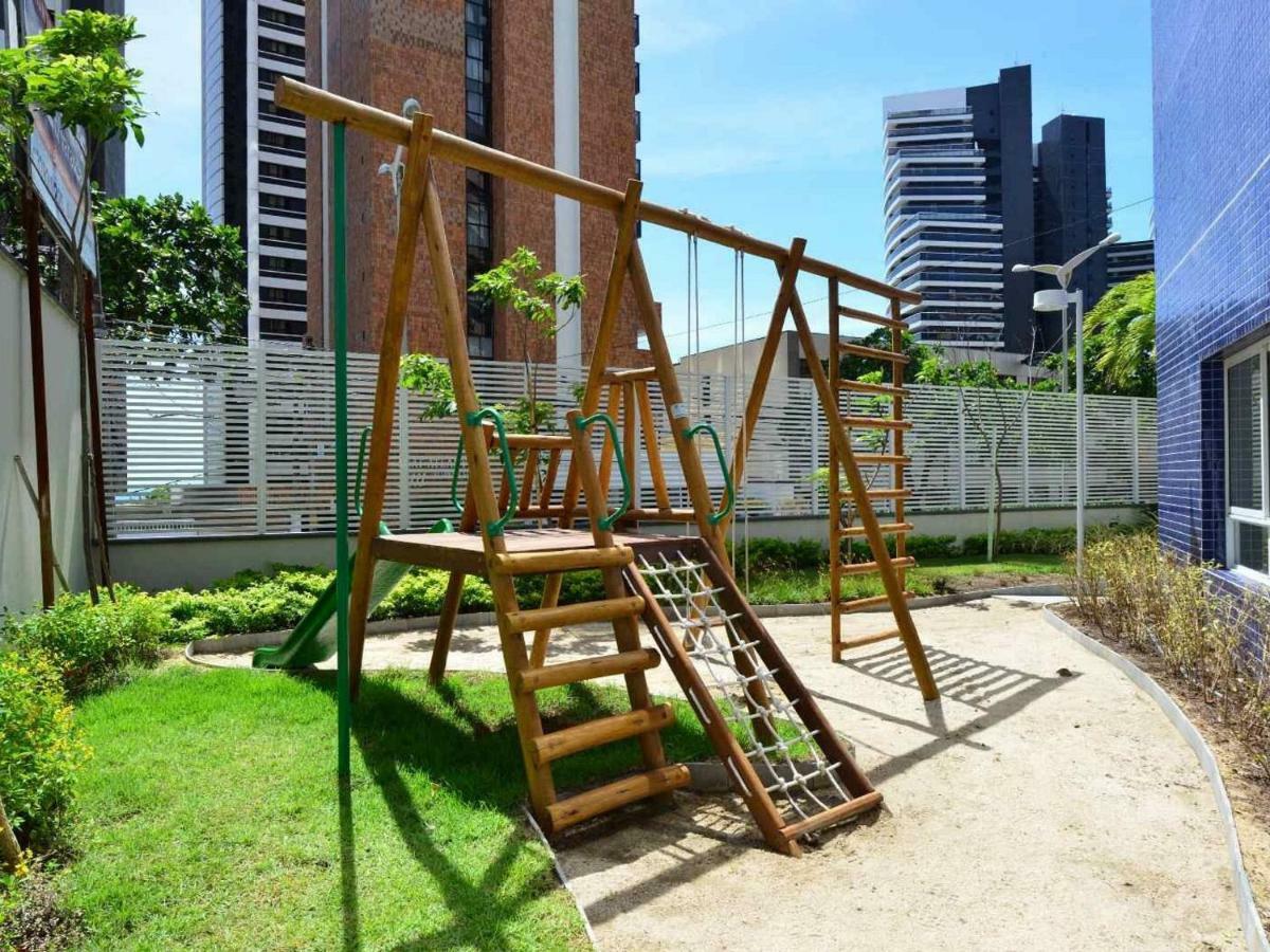 Flat No Mais Novo Edificio Conceito Com Linda Vista Mar !!! Daire Fortaleza  Dış mekan fotoğraf